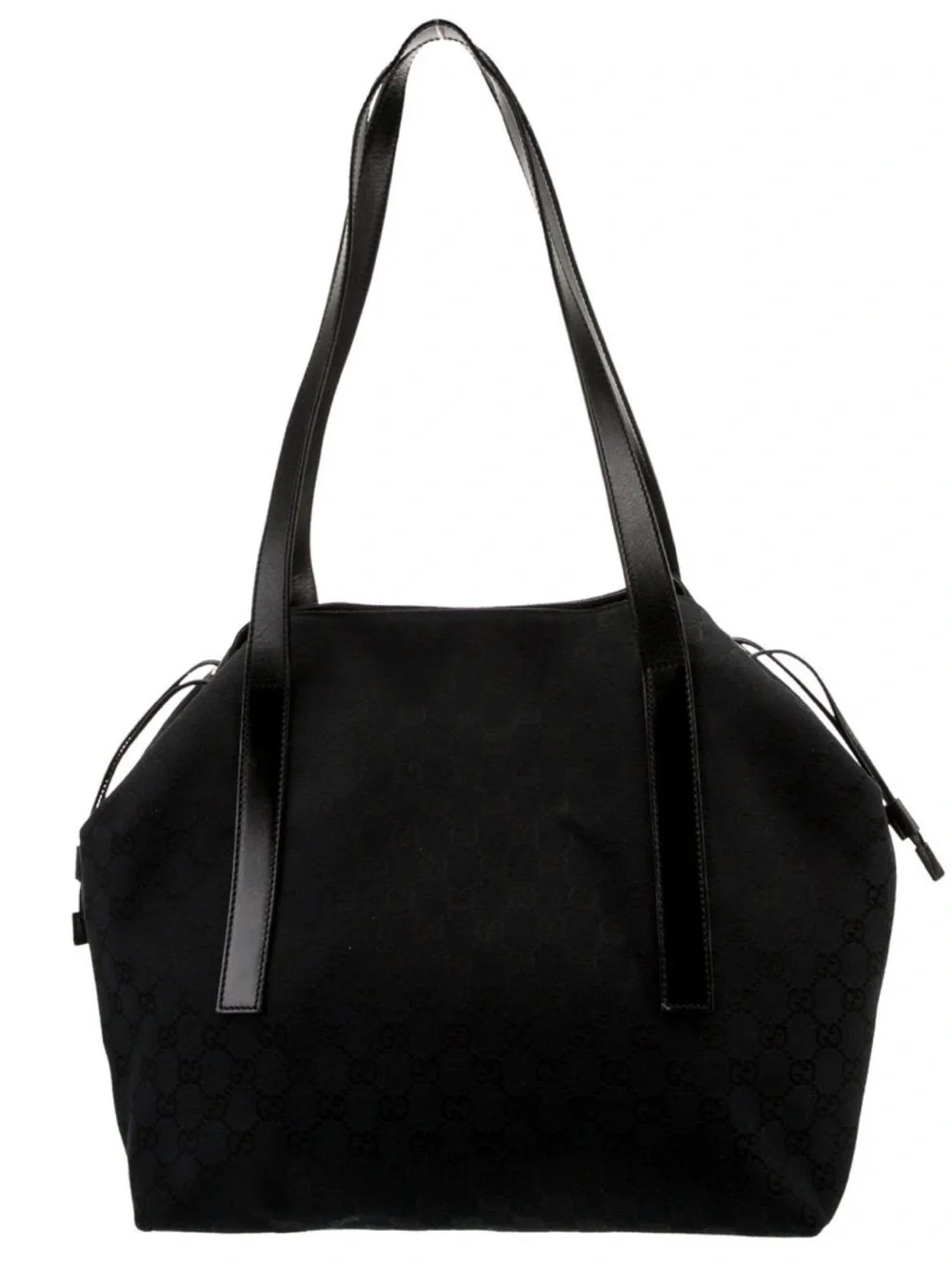 Gucci GG Canvas Black Tote Bag